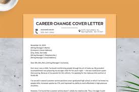 Bridges, i hereby write an unsolicited application to express my interest in vacancies in your company. How To Write A Career Change Cover Letter Example Resume Genius