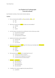 Op mijnwoordenboek kun je eenvoudig werkwoorden vervoegen in het nederlands, frans, duits, engels en spaans. Les Timbres De L Orthographe Tests De La Finale