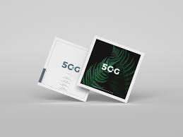 Create a square business card design online instantly or upload your own artwork! Square Business Cards Mockup Free On Behance