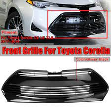 Notes • 2006 toyota corolla: For Toyota Corolla Ce Le Xle 17 18 Front Bumper Lower Grille Grill Glossy Black Buy From 45 On Joom E Commerce Platform