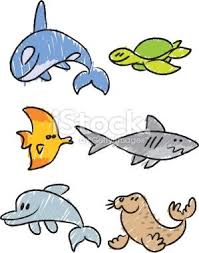 Stick Figure Sea Life Stick Figure Drawing Stick Figures Doodle Drawings