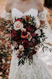 Peach bouquet burgundy bouquet bouquet wrap burgundy wedding floral wedding wedding colors fall wedding dream wedding romantic burgundy bridal bouquet is perfect for nearly every wedding season. Vintage Wedding Bouquets Burgundy Bouquets New Model