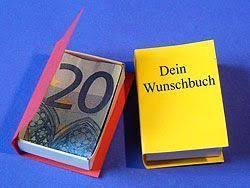 Geldgeschenk Buch Buch Geldgeschenk Origami Buch Geschenke Geschenke Geldgeschenkideen