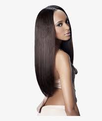 The bangs are smooth and even to frame the model's face and bring out her eyes. Virgin Hair Bundles Straight Weave Hairstyles Transparent Png 600x900 Free Download On Nicepng