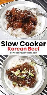 Slow Cooker Korean Beef Recipe Slow Cooker Recipes Beef Slow Cooker Korean Beef Quick Beef Recipes