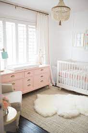 Bright White Pastel Baby Girl Nursery Reveal Girl Nursery Room Baby Girl Nursery Room Nursery Decor Girl