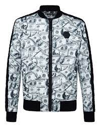 Discover our latest women, men and kids collection. Leather Bomber Dollar Philipp Plein Outlet