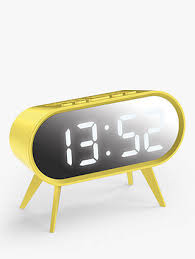 Be it for a meeting, class or work, an alarm clock is an essential item to have in your bedroom. Space Hotel Cyborg Led Digital Alarm Clock Yellow
