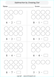 Subtraction is a process which most children learn quite naturally as soon as they learn to start counting. Maths Worksheets For Grade 1 Download Best Worksheet