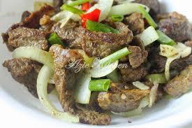 Special edition resepi daging rusa masak kunyit (malaysia). Daging Rusa Goreng Garam Kunyit Azie Kitchen