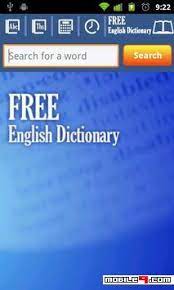 Each word is accompanied by an example sentence, with the word and sentence read aloud. Download Free English Dictionary Android Apps Apk 4911115 Android App Dictionary English Free Mobile9