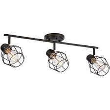 Living room track lighting doesn't have to be a hassle. Noma Noma Track Lighting Adjustable Ceiling Light Fixture Perfect For Kitchen Hallway Dining Room Bedroom And Bathroom Oil