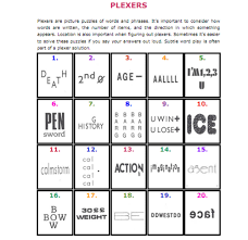 Myfunteacher Com Plexers Word Puzzles Brain Teasers Maths Puzzles Free Middle School Math