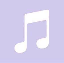 How to restore apple music icon to iphone desktop more less. Lavender Apple Music App Icon App Icon Iphone Photo App Apple Icon
