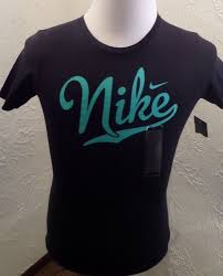 Black And Neon Green Nike Shirt Women S Nike Size Small T Shirt Black With Neon Green Nike Swoosh Nwt Nike Graphictee With Images T Shirts For Women Shirts Nike Women