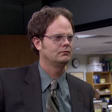 Michael and Dwight Hug It Out