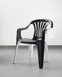 Monobloc Chair Sculptures By Bert Loeschner White Plastic Chairs Chair Design Art Chair