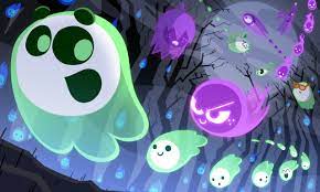 Interesting visual effects, especially lightning strikes. Google S 2018 Halloween Doodle Is Also Its First Multiplayer Game The Verge