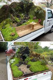 Mini Trucks In Japan Are Being Transformed Into Enchanting Tiny Gardens Japanese Garden Landscape Japanese Garden Japanese Garden Design