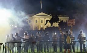 Residents received emergency phone calls. George Floyd Death Washington Dc Hit By Violent Protests Bbc News