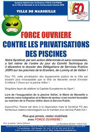 Privatisation Des Piscines A Marseille Ce Sera Non Pour Le Moment Gomet