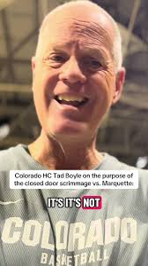 #CUBuffs HC Tad Boyle