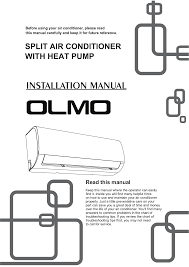 Olmo Os 09alp115vgf Installation Manual Manualzz Com