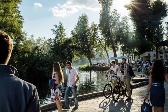 Gorky Park, Once Drab, Now Glows - The New York Times