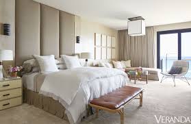 Black and white floral wallpaper sets a chic backdrop for pink and white dotted bedding and golden accessories in this bedroom. 55 Best Bedroom Ideas Beautiful Bedroom Decorating Tips