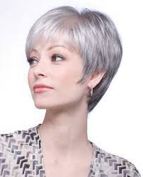 Having trouble finding short hairstyles for fine hair? Short Haircut Gray Hair Novocom Top