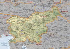 Carta geografica mappa della mappa croazia cartina geografica e risorse utili viaggiatori.net carta fisica / croazia. Slovenia Carta Geografica Mappa Della Slovenia