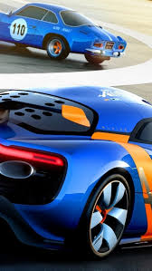Renault Alpine A110 50 Concept Supercar In Track 640x1136 Iphone 5 5s 5c Se Wallpaper Background Picture Image