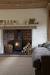 Cottage Stained Wood Fireplace Surrounds