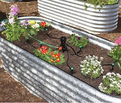 Also, if you wish to speed up the season, consider a raised bed garden as the soil will warm up more quickly. Garden Bed Irrigation Kit Parkland