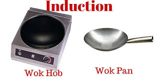 The round bottom chinese wok has been well designed for stirring and fliping food easily, and conducting heat quickly. Induction Hob Wok And Compatible Pans