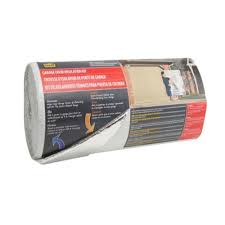 M D Building Products 22 In X 40 Ft Silver White Garage Door Insulation Kit Garage Door Insulation Kit Door Insulation Garage Door Insulation