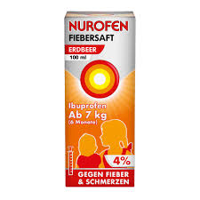 Nurofen Junior Fieber Schmerzsaft Erdbeer 40mg 100 Ml Docmorris