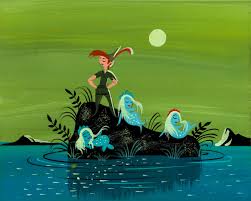 Mary Blair S Concept Art For Disney S Peter Pan Disney Concept Art Mary Blair Art Mary Blair