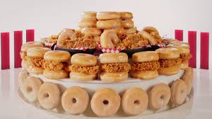 The secret's in the hot sauce and the breading. Kfc Fried Chicken Donuts Sandwich Basket Available For Limited Time