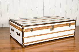 Trunk coffee tables can be found in a few different types of materials, including metal, wood and leather. Venus Coffee Table Chest Brisbane