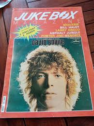 JUKEBOX MAGAZINE 12 , david bowie siouxie bill haley larry greco ect EUR  20,00