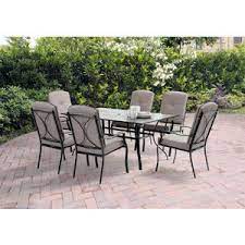 Check spelling or type a new query. Mainstays Sonoma 7 Piece Patio Dining Set Seats 6 With Tile Top Patio Dining Set Patio Outdoor Furniture Sets