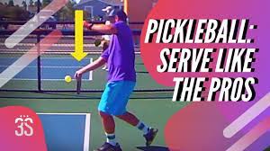 How to serve in pickleball video. Pickleball Pro Serving Technique Youtube