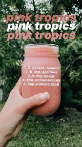 Frosted Red Fruit Smoothie Clean Eating Snacks Recipe Vegan Smoothie Recipes Easy Healthy Smoothies Summer Smoothies Recipes