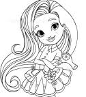 Sunny day doodle coloring pages. Sunny Day Coloring Page