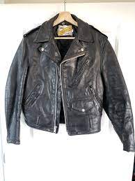 Vintage 70s Schott Perfecto 618 Sz 40 Motorcycle Leather Jacket Medium Ramones Great Condition