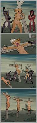 Rule 34 - 3 Toes 4 Fingers Absurd Res Anthro Bad End Banzai (the Lion King)  Blood Bodily Fluids Bone Bottomwear Bound Breasts Clenched Teeth Clothed  Clothing Cloud Crucifixion Crying Dark Defeated