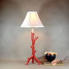5 out of 5 stars. Hand Crafted Duck Dynasty Lamp Tree Branch Lamp Base Rustic Decor Textured Lamp Persimmon Red Orange By Shabby Lamps And Such Custommade Com