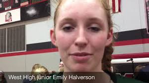Emily Halverson talks about winning regional final