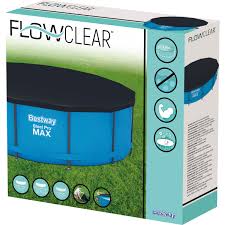 Bache 4 Saisons Pour Piscine Ronde Steel Pro Bestway Diametre 3 66 M De Bache Piscine